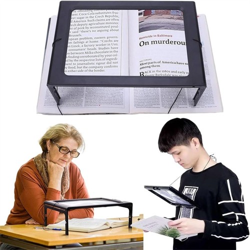 Large hands free magnifying - large,
