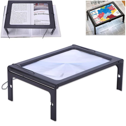 Led hands free magnifying - led,