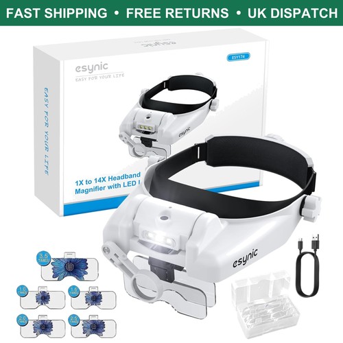 Comfortable headband magnifier - comfortable,