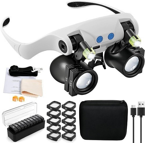 Headband magnifying glasses - headband,
