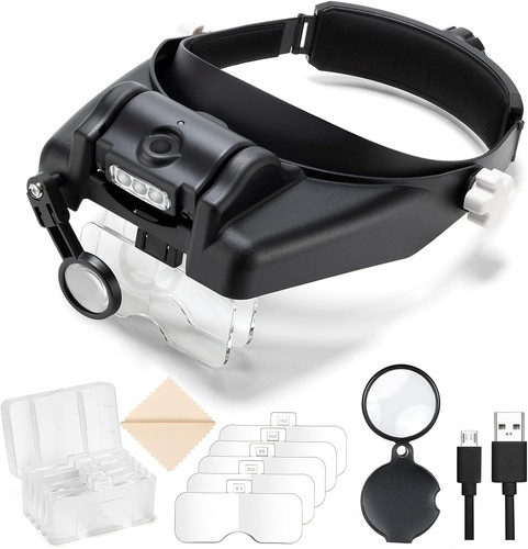 Hands free magnifying glasses - hands,