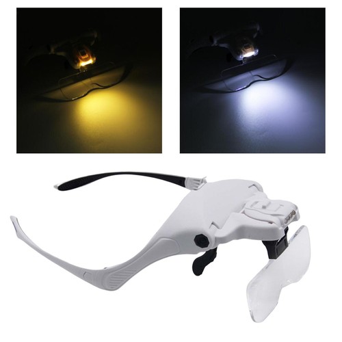 Head magnifier 5x - head, 1.0x