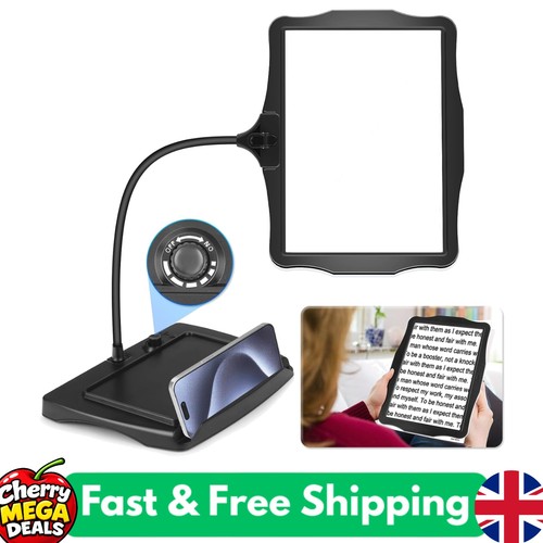 Large 10x led magnifying lamp - large,