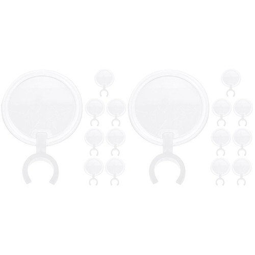 Reusable magnifying lens for - reusable,
