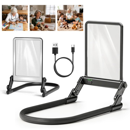 Hands free magnifying glass - magnifying,