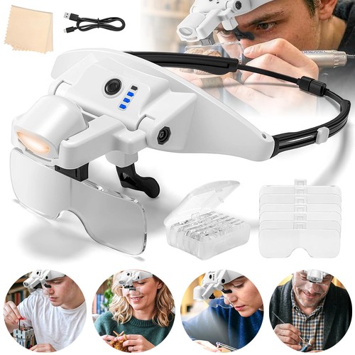 Led head magnifying glasses - led, 6