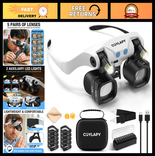 Magnifying glasses with - magnifying, light