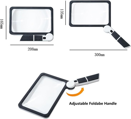 Magnifying glass foldable - 5x,