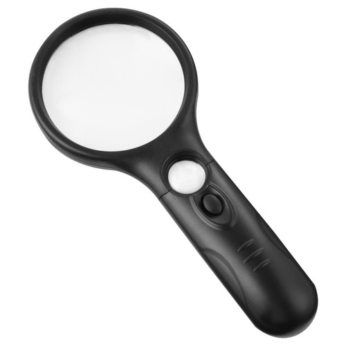 Handheld magnifying glass with - magnifying,