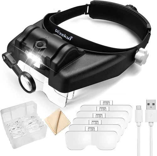 Head mount magnifying - head,