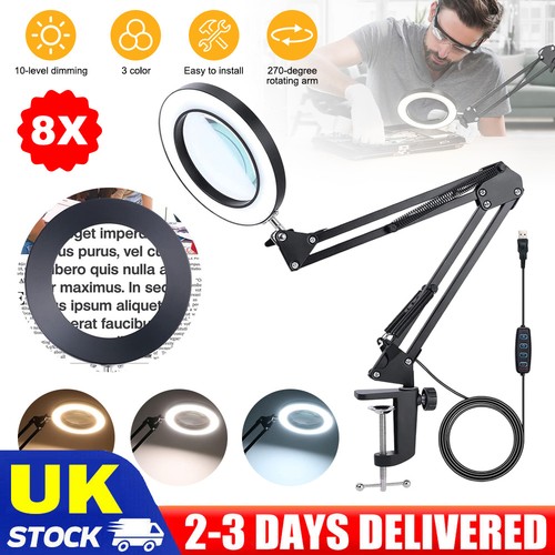 Desktop magnifying glass with - desktop,