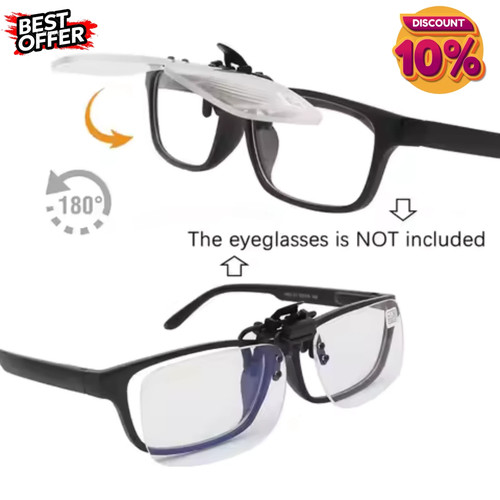Clip flip magnifying - flip,