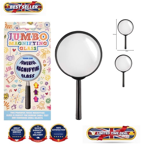 Durable 9cm magnifying glass - durable,