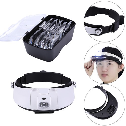 Head magnifier adjustable - magnifier,