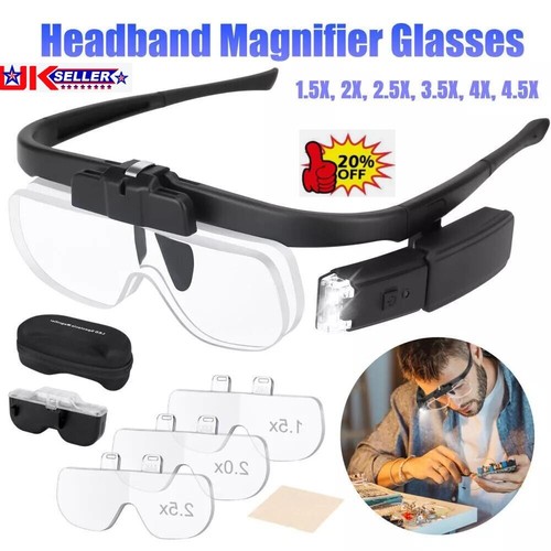450 magnifier glasses - 450%,