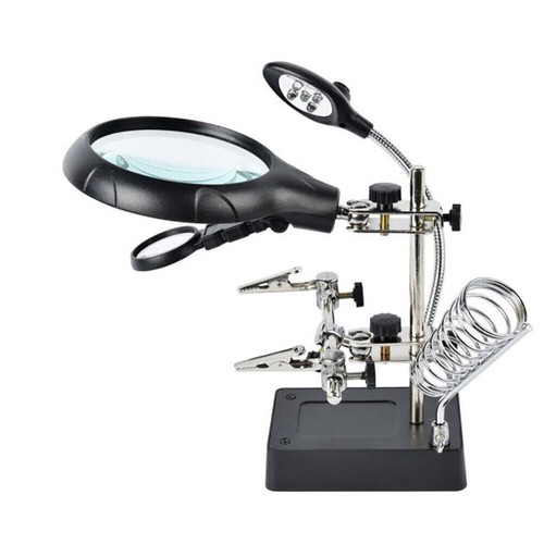 Desktop magnifying glass - magnifying, with