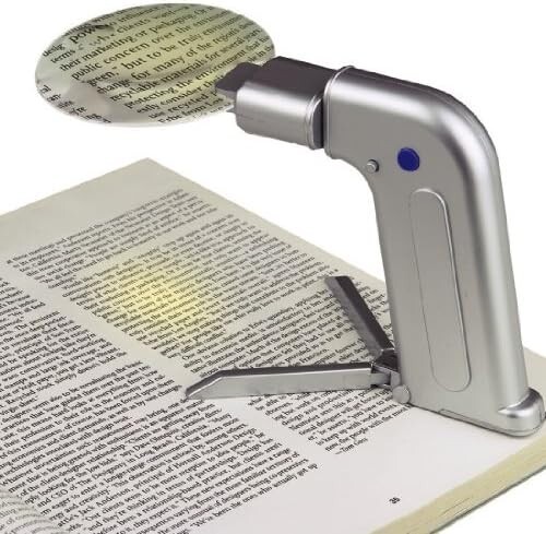Magnifying glass with light - glass,