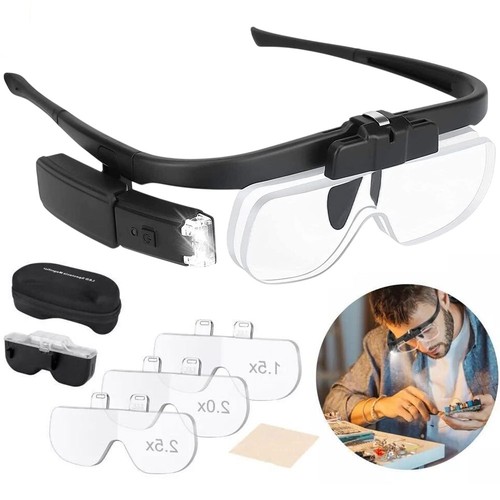 450 magnifying glasses with - 450%,
