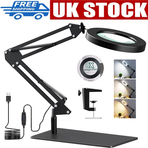Desktop magnifying glass with - desktop,
