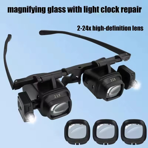 Precision led magnifier for - magnifier,
