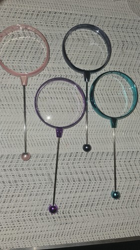 Beadable magnifying glass - beadable,