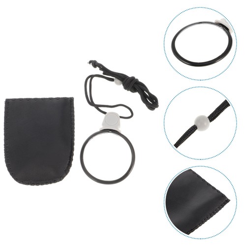 Hanging necklace magnifier - hanging,