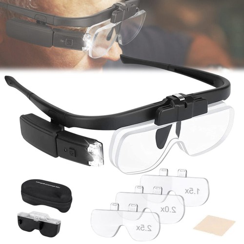 450 magnifying glasses with - 450%,
