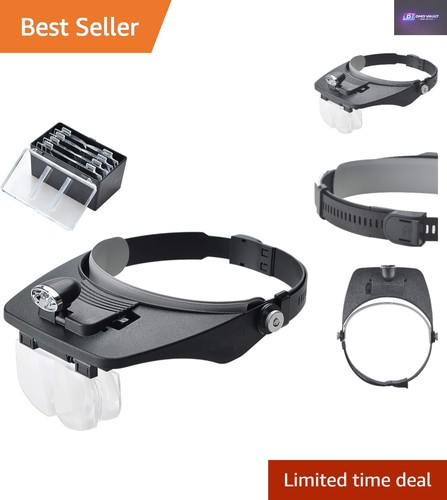 Adjustable headband magnifying - adjustable,